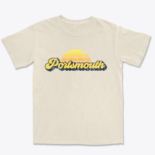 Portsmouth Rhode Island Sublime Sunset Premium Heavyweight T-shirt