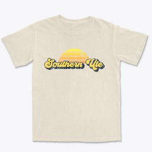 Southern Ute Colorado Sublime Sunset Premium Heavyweight T-shirt