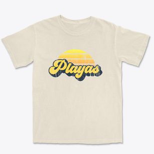 Playas New Mexico Sublime Sunset Premium Heavyweight T-shirt