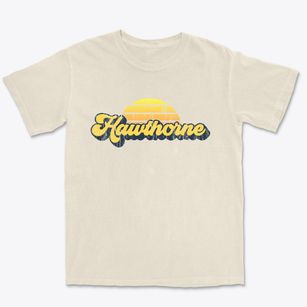Hawthorne California Sublime Sunset Premium Heavyweight T-shirt
