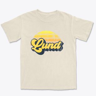 Lund Nevada Sublime Sunset Premium Heavyweight T-shirt