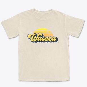 Waseca Minnesota Sublime Sunset Premium Heavyweight T-shirt