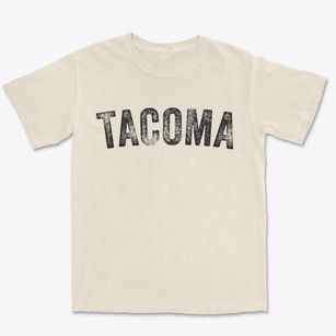 Tacoma Washington Timeless Retro Premium Heavyweight T-shirt