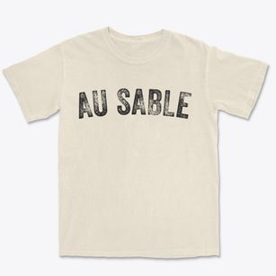 Au Sable New York Timeless Retro Premium Heavyweight T-shirt