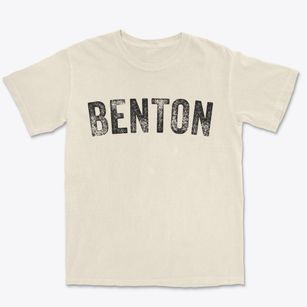 Benton Iowa Timeless Retro Premium Heavyweight T-shirt