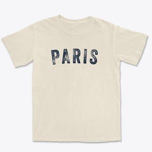 Paris New York Timeless Retro Premium Heavyweight T-shirt