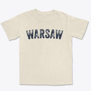 Warsaw Indiana Timeless Retro Premium Heavyweight T-shirt