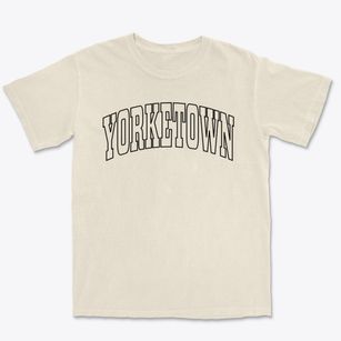 Yorketown New Jersey Trendy Block Premium Heavyweight T-shirt