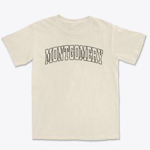 Montgomery Georgia Trendy Block Premium Heavyweight T-shirt