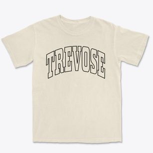 Trevose Pennsylvania Trendy Block Premium Heavyweight T-shirt