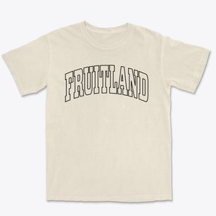 Fruitland North Carolina Trendy Block Premium Heavyweight T-shirt
