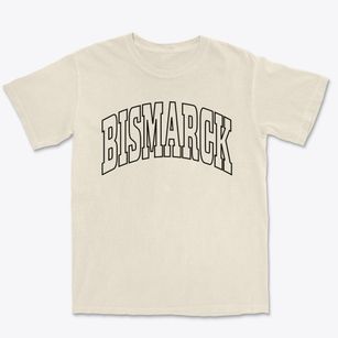Bismarck Missouri Trendy Block Premium Heavyweight T-shirt