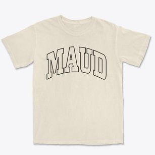 Maud Oklahoma Trendy Block Premium Heavyweight T-shirt