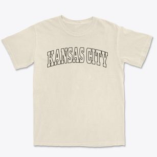 Kansas City Missouri Trendy Block Premium Heavyweight T-shirt