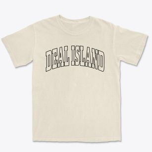 Deal Island Maryland Trendy Block Premium Heavyweight T-shirt