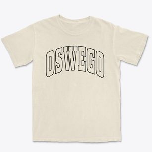 Oswego New York Trendy Block Premium Heavyweight T-shirt