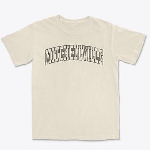 Mitchellville Tennessee Trendy Block Premium Heavyweight T-shirt