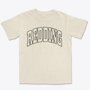 Redding California Trendy Block Premium Heavyweight T-shirt