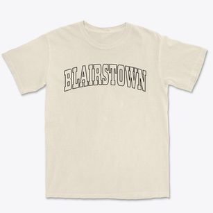 Blairstown Missouri Trendy Block Premium Heavyweight T-shirt