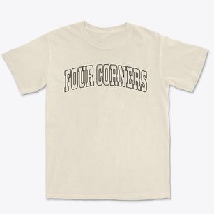 Four Corners Texas Trendy Block Premium Heavyweight T-shirt