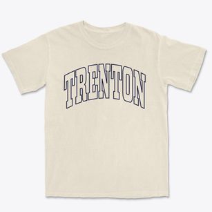 Trenton Missouri Trendy Block Premium Heavyweight T-shirt