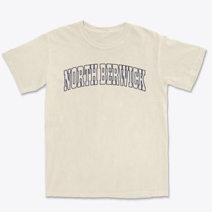 North Berwick Maine Trendy Block Premium Heavyweight T-shirt