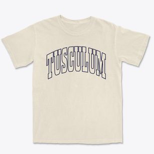 Tusculum Tennessee Trendy Block Premium Heavyweight T-shirt