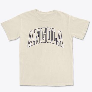 Angola New York Trendy Block Premium Heavyweight T-shirt
