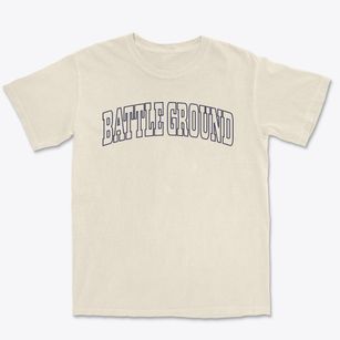Battle Ground Indiana Trendy Block Premium Heavyweight T-shirt