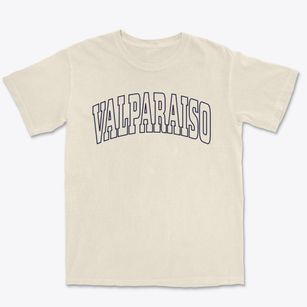 Valparaiso Indiana Trendy Block Premium Heavyweight T-shirt