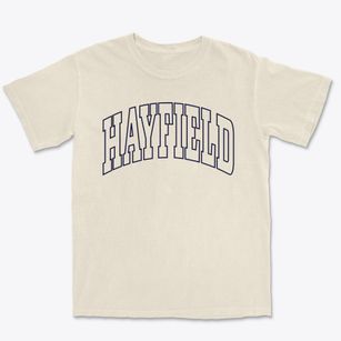 Hayfield Minnesota Trendy Block Premium Heavyweight T-shirt