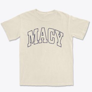 Macy Nebraska Trendy Block Premium Heavyweight T-shirt