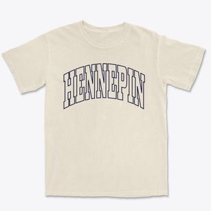 Hennepin Illinois Trendy Block Premium Heavyweight T-shirt