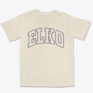 Elko Nevada Trendy Block Premium Heavyweight T-shirt