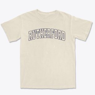 Rutherford New Jersey Trendy Block Premium Heavyweight T-shirt