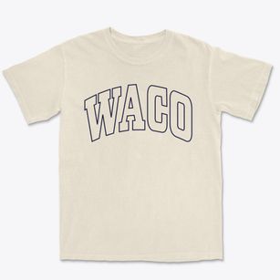 Waco North Carolina Trendy Block Premium Heavyweight T-shirt
