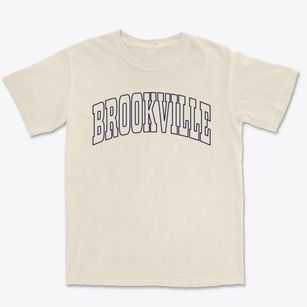 Brookville Kansas Trendy Block Premium Heavyweight T-shirt
