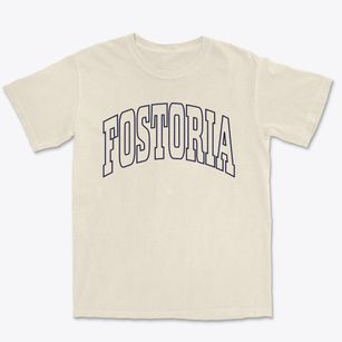 Fostoria Iowa Trendy Block Premium Heavyweight T-shirt