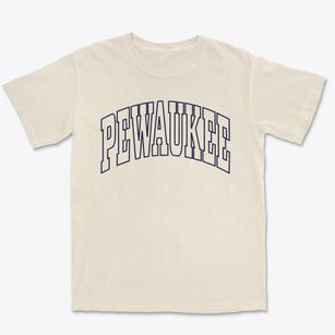 Pewaukee Wisconsin Trendy Block Premium Heavyweight T-shirt