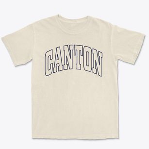 Canton New York Trendy Block Premium Heavyweight T-shirt