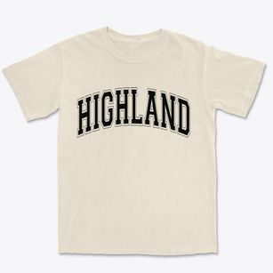 Highland California Varsity Premium Heavyweight T-shirt