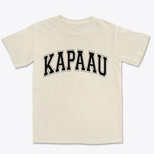 Kapaau Hawaii Varsity Premium Heavyweight T-shirt