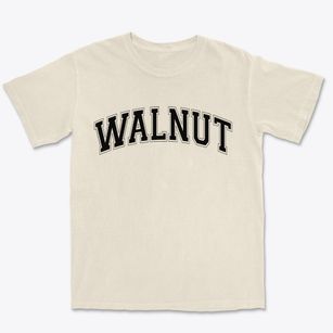 Walnut California Varsity Premium Heavyweight T-shirt