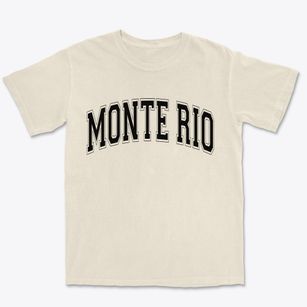 Monte Rio California Varsity Premium Heavyweight T-shirt