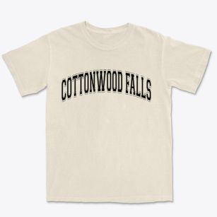 Cottonwood Falls Kansas Varsity Premium Heavyweight T-shirt