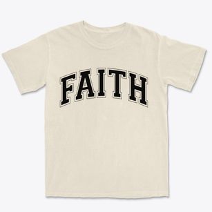 Faith North Carolina Varsity Premium Heavyweight T-shirt