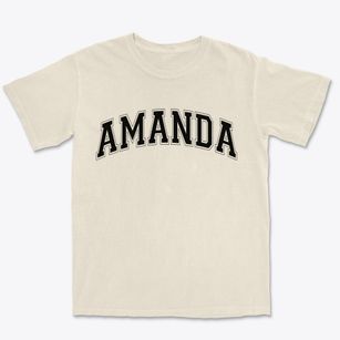 Amanda Ohio Varsity Premium Heavyweight T-shirt