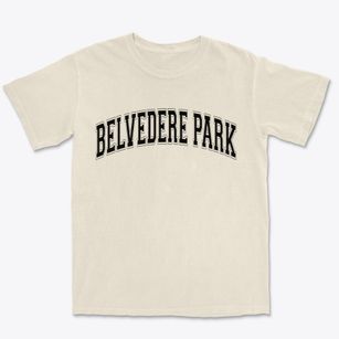 Belvedere Park Georgia Varsity Premium Heavyweight T-shirt