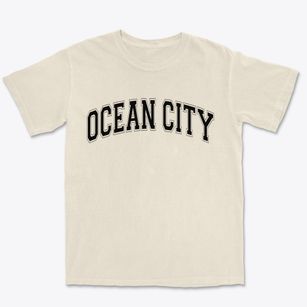 Ocean City Washington Varsity Premium Heavyweight T-shirt