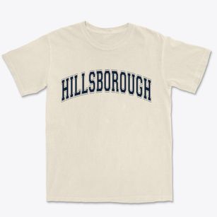 Hillsborough North Carolina Varsity Premium Heavyweight T-shirt